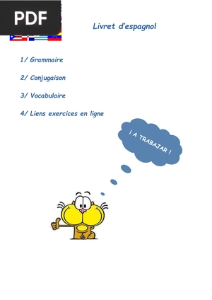 Livret d’espagnol