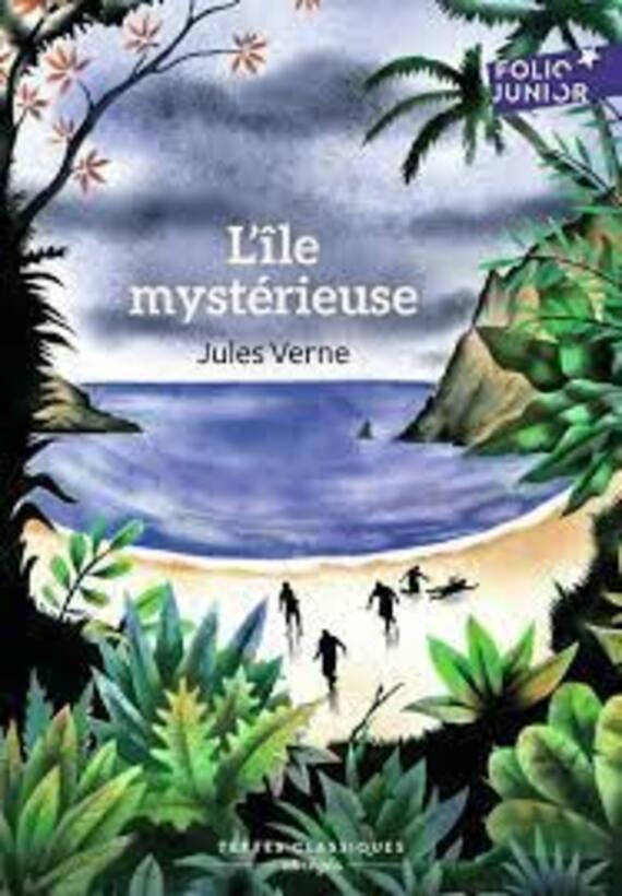 L'Île mystérieuse auteur Julio Verne