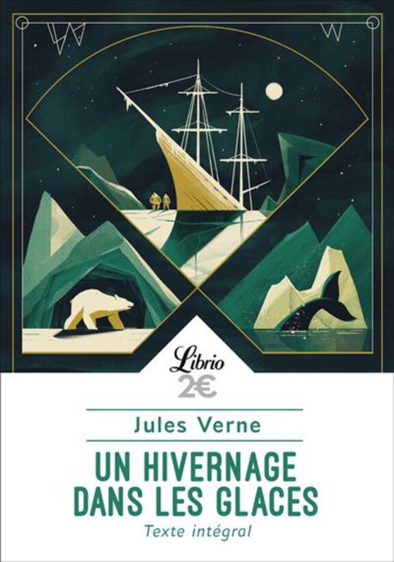 Un Hivernage dans les glaces auteur Julio Verne