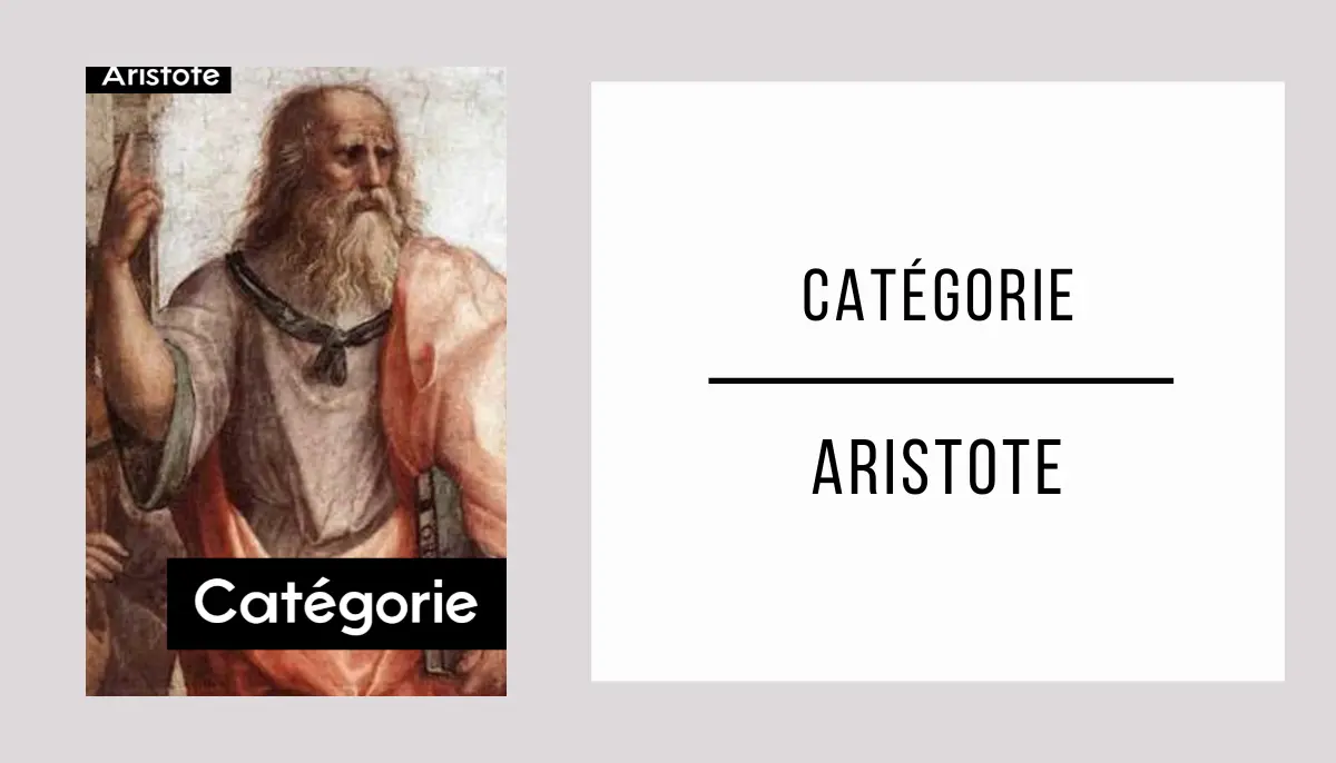Catégories autor Aristote
