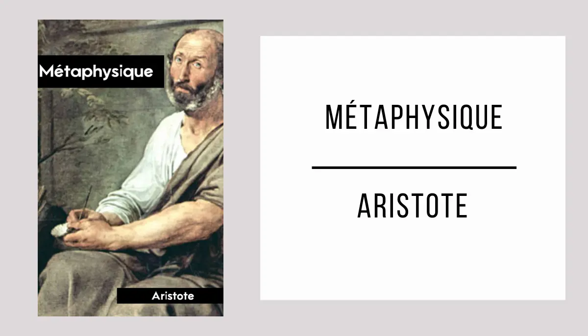 Métaphysique autor Aristote