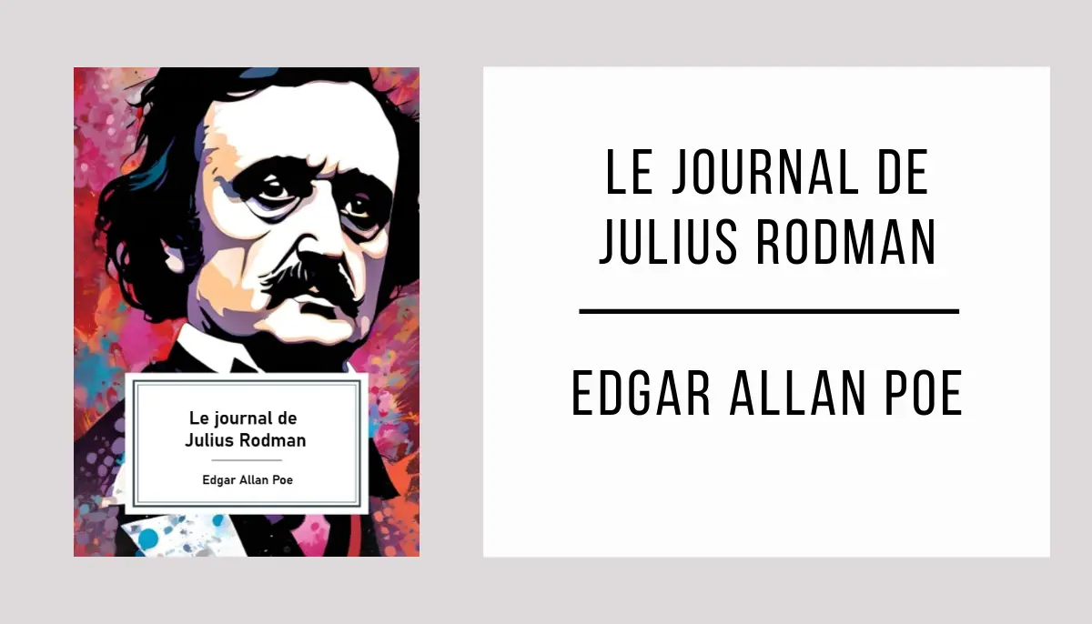 Le Journal de Julius Rodman autor Edgar Allan Poe