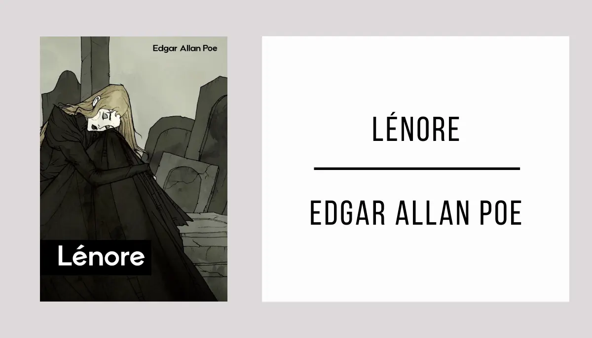 Lénore par Edgar Allan Poe
