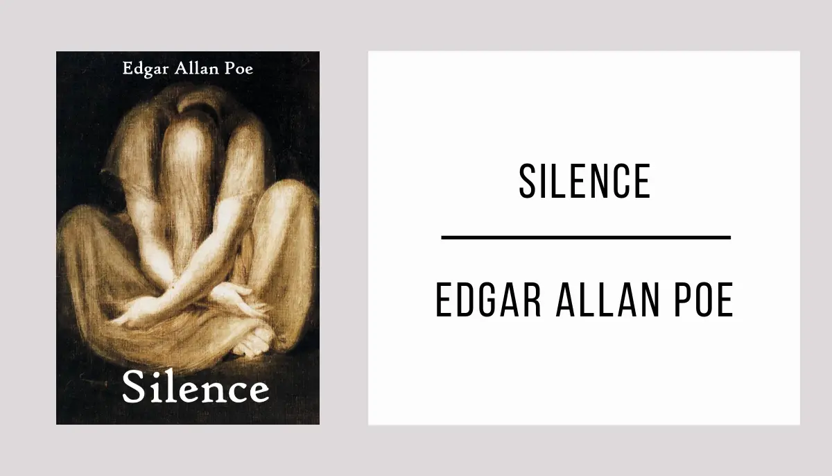 Silence par Edgar Allan Poe