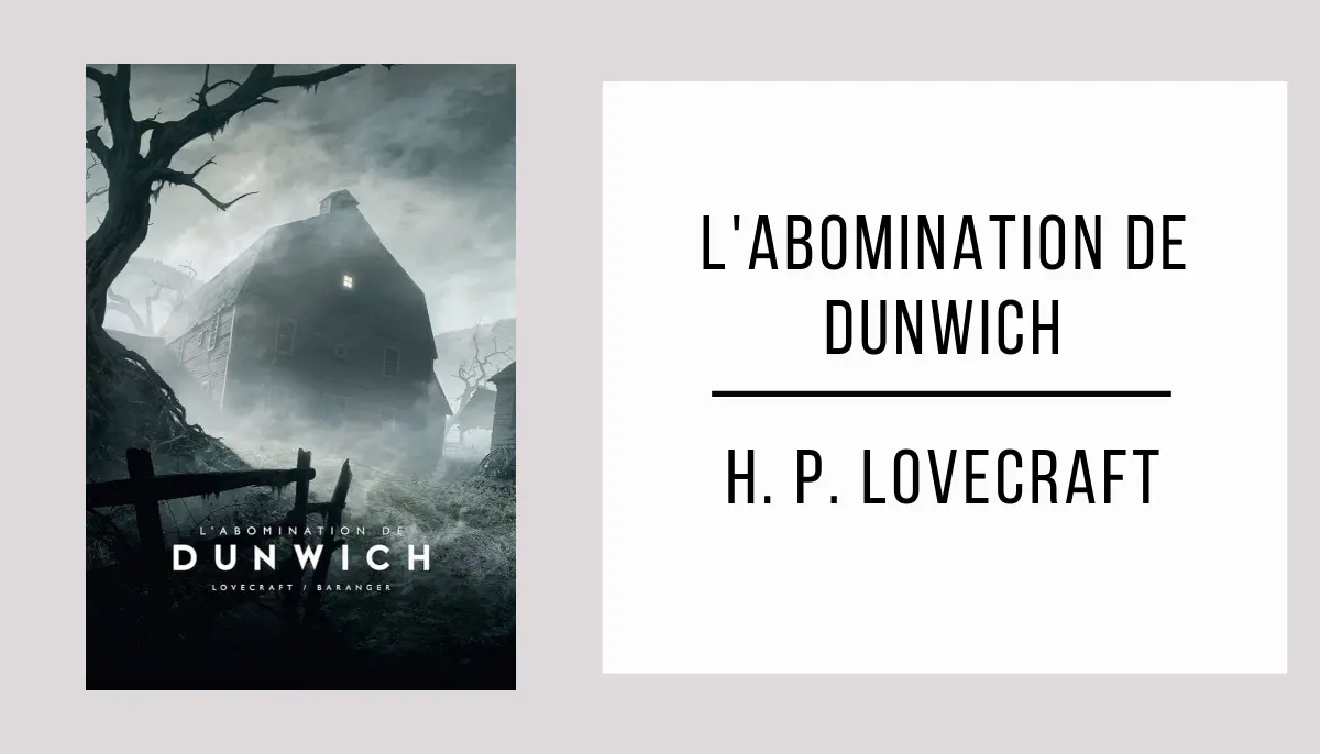 L'Abomination de Dunwich autor H. P. Lovecraft